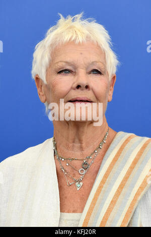 Dame Judi Dench assiste au Victoria & Abdul photocall pendant le 74e Festival du Film de Venise à Venise, Italie. 3 septembre 2017. © Paul Treadway Banque D'Images