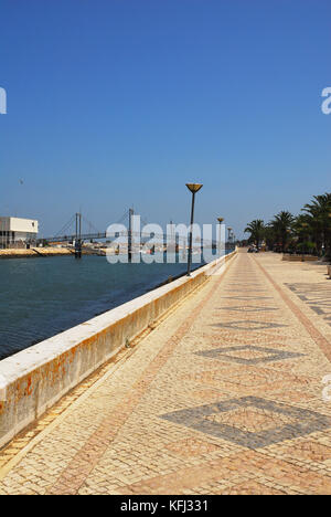 Portugal, Algarve, Lagos, Ribeira de Bensafrim, Promenade Banque D'Images