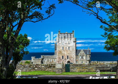 Ackergill tower hotel, wick, caithness, Ecosse, Royaume-Uni Banque D'Images