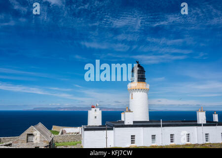 Dunnet head lighthouse, caithness, Ecosse, Royaume-Uni Banque D'Images