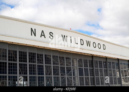 Expositions à la Naval Air Station Wildwood Aviation Museum, Rio Grande, New Jersey, USA Banque D'Images