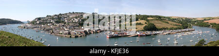 Panorama d'Est Portlemouth Salcombe, Devon Banque D'Images