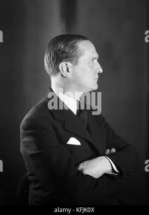 Colonel François de la Rocque (1885-1946) Chef de la Croix de Feu en 1932, fondateur de PSF (Parti socialiste français) en 1936. C. M. C. M. Taponier photo Photo12.com - Col. Taponier crédit:photo 12/v. Taponier Banque D'Images