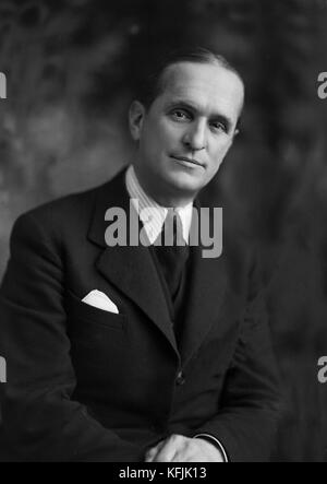 Colonel François de la Rocque (1885-1946) Chef de la Croix de Feu en 1932, fondateur de PSF (Parti socialiste français) en 1936. C. M. C. M. Taponier photo Photo12.com - Col. Taponier crédit:photo 12/v. Taponier Banque D'Images