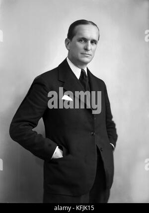 Colonel François de la Rocque (1885-1946) Chef de la Croix de Feu en 1932, fondateur de PSF (Parti socialiste français) en 1936. C. M. C. M. Taponier photo Photo12.com - Col. Taponier crédit:photo 12/v. Taponier Banque D'Images