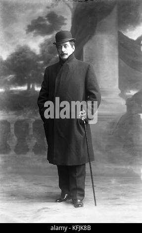 Giacomo Puccini (1858-1924), compositeur italien C.12 photo Taponier crédit:photo 12/v. Taponier Banque D'Images