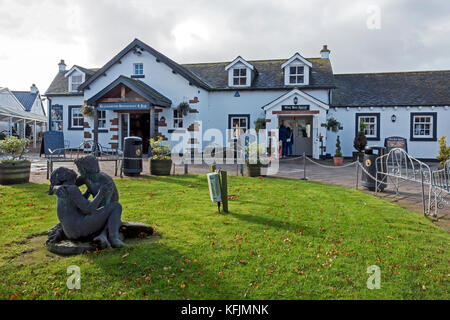 Entrée du Restaurant & Bar et forgerons Wee Big shop atGretna Green Gretna Dumfries et Galloway Scotland UK Banque D'Images