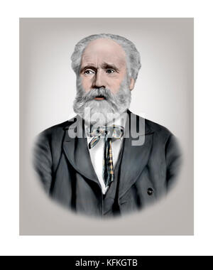 James Keir Hardie, 1856 - 1915, homme politique écossais, socialiste, syndicaliste Banque D'Images