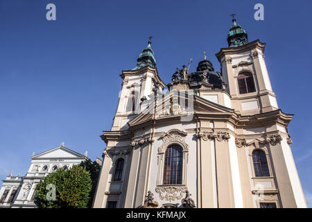 Kromeriz, Eglise Saint-Jean-Baptiste, l'UNESCO Ville, République Tchèque Banque D'Images