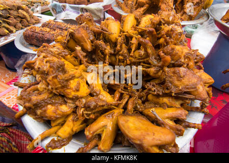 Chawkbazar a tradition d'être les plus populaires de la capitale de l'iftar bazar au Bangladesh. Banque D'Images