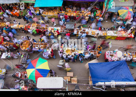 Chawkbazar a tradition d'être les plus populaires de la capitale de l'iftar bazar au Bangladesh. Banque D'Images