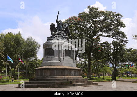 Monumento Nacional, parc national (National Park), San José, San José province, hauts plateaux du centre, le Costa Rica, Amérique Centrale Banque D'Images