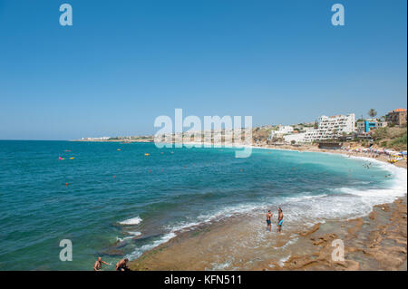 Byblos est une ville méditerranéenne dans le mont Liban.byblos est situé à environ 42 kilomètres à 26 km au nord de Beyrouth. Banque D'Images