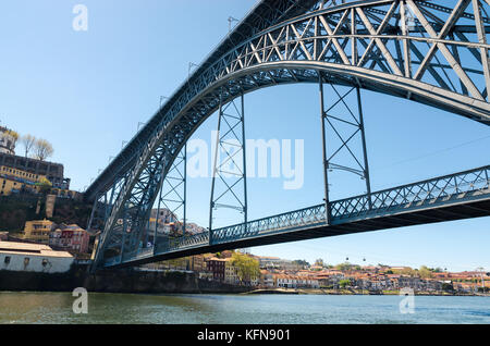 Puente don luis i, Porto Banque D'Images