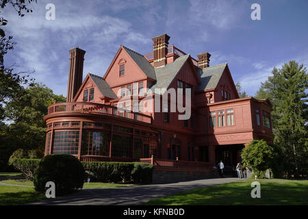 Glenmont Estate de la maison de Thomas Edison à Liewellyn Park à West Orange du New Jersey.USA Banque D'Images