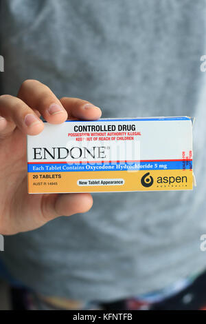 Endone painkiller Prescription - strong pain killer Banque D'Images