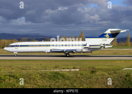 Bâle/france oktober 27, 2017 : super27 à baselairport. Banque D'Images