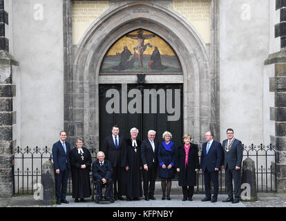 Wittenberg, Allemagne. 31 octobre 2017. Credit: dpa Picture Alliance/Alay Live News Banque D'Images