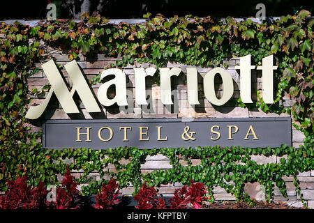 Napa, CA, États-Unis. 27 octobre 2017. Marriott Napa Valley. Crédit : Napa Valley Register/ZUMA Wire/Alamy Live News Banque D'Images