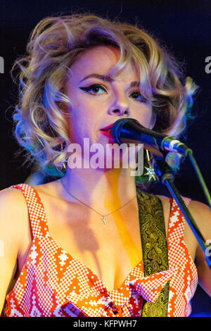 Boca Raton, FL, États-Unis. 29 juin 2017. Samantha Fish Se Produit Au Biscuit Funky À Boca Raton, En Floride, Le 29 Octobre 2017. Crédit: Mpi140/Media Punch/Alay Live News Banque D'Images