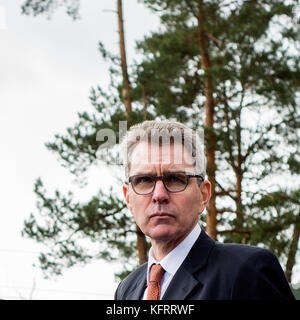 Geoffrey r. pyatt, l'ambassadeur des États-Unis à l'Ukraine, au cours de la cérémonie d'ouverture de l'ukrainien-nous exercer sans peur au gardien de la paix internationale et la sécurité, l'viv, région de Lvov, Ukraine Banque D'Images