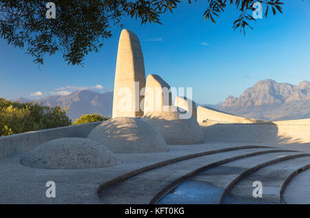 Monument de la langue afrikaans, Paarl, Western Cape, Afrique du Sud Banque D'Images