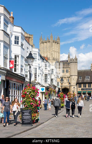 Market Place, Wells, Somerset, England, United Kingdom Banque D'Images