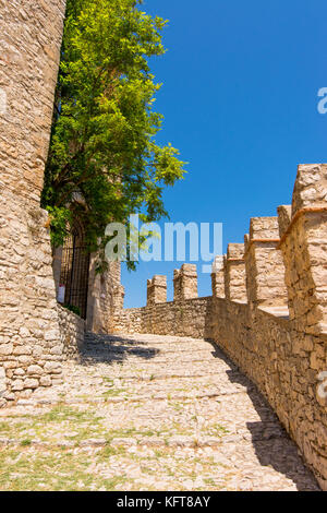 Caccamo château médiéval, près de Palerme, Sicile Banque D'Images