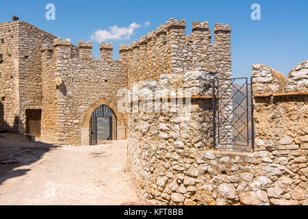 Caccamo château médiéval, près de Palerme, Sicile Banque D'Images