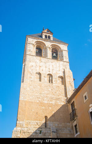 Tour Gallo. La basilique de San Isidoro, Leon, Espagne. Banque D'Images