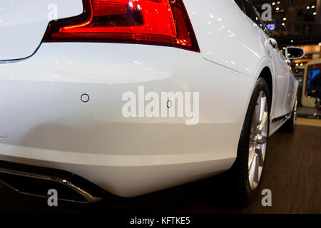 Back of the modern and elegant car ; selective focus Banque D'Images