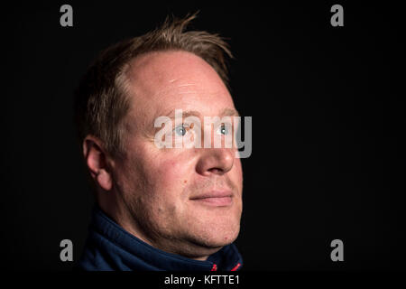 DaN Hunt, directeur du rendement, pose pendant la journée des médias au Snow Centre, Hemel Hempstead. APPUYEZ SUR ASSOCIATION photo. Date de la photo: Mardi 31 octobre 2017. Le crédit photo devrait se lire: Steven Paston/PA Wire Banque D'Images