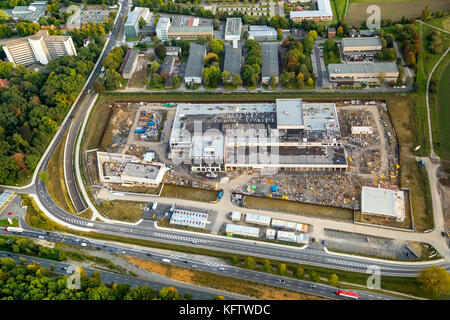 Succursale de la banque fédérale Aplerbeck, coffre-fort pour les réserves d'or, le fort KNOX allemand, la construction de Landeszentralbank, Dortmund, Ruhr, Nordrhein-Westfalen, Banque D'Images