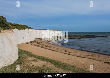 Les baies côtières autour de Kingsgate Domaine de Thanet Kent,UK, Banque D'Images