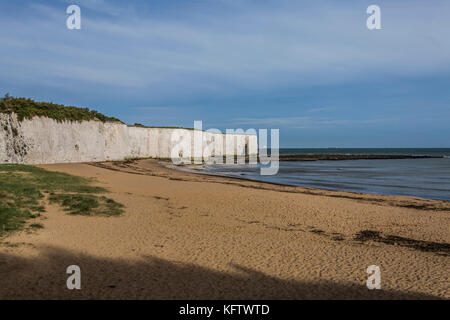 Les baies côtières autour de Kingsgate Domaine de Thanet Kent,UK, Banque D'Images