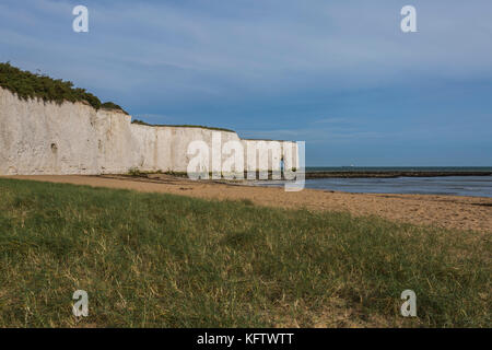 Les baies côtières autour de Kingsgate Domaine de Thanet Kent,UK, Banque D'Images