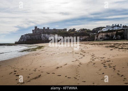 Les baies côtières autour de Kingsgate Domaine de Thanet Kent,UK, Banque D'Images