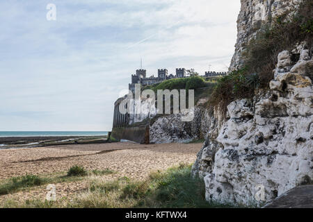 Les baies côtières autour de Kingsgate Domaine de Thanet Kent,UK, Banque D'Images