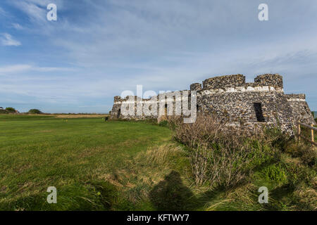 Les baies côtières autour de Kingsgate Domaine de Thanet Kent,UK, Banque D'Images