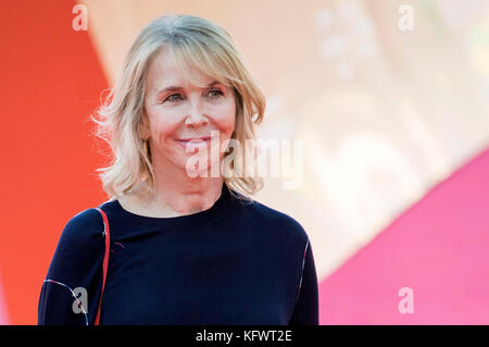 Rome, Italie. 1er novembre 2017. Trudie Styler assiste à la 'freak show' premiere pendant le 12e festival du film de Rome en 2017 à l'auditorium Parco della Musica le 1 novembre 2017 à Rome, Italie. crédit : geisler-fotopress/Alamy live news Banque D'Images