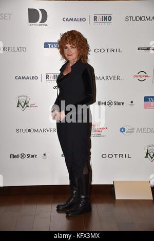 Rome, Italie. 06Th nov, 2017. Rome, l'hôtel Bernini Bristol double gala de la défense, dans l'image : Fiorella Mannoia indépendant : crédit photo agency/Alamy live news Banque D'Images