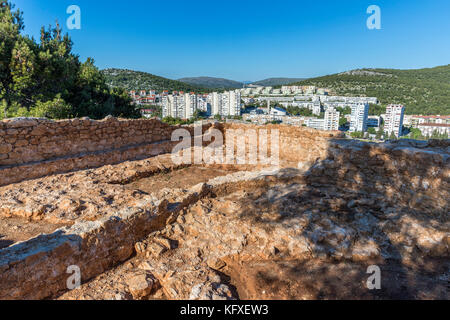 Forteresse Saint-Jean, Šibenik, Šibensko-Kninska, Dalmatie, Croatie, Europe. Banque D'Images