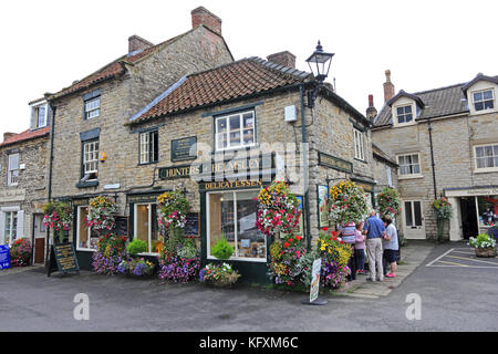 Hunter's of Helmsley Delicatessen and Shop, Helmsley, North Yorkshire Banque D'Images