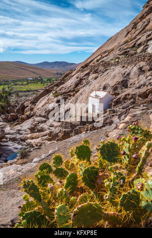 Ermitage de Notre Dame de la Pena (Betancuria) Vega de Rio Palmas Betancuria Fuerteventura Canaries Banque D'Images