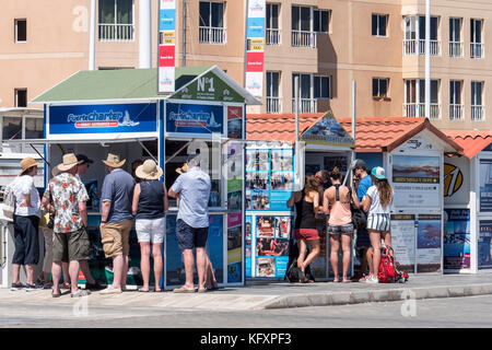 Excursions en bateau Corralejo la Oliva Fuerteventura îles Canaries Espagne Banque D'Images