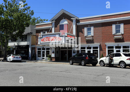 Centre des arts de la rue Main Westhampton Beach Long Island New York Banque D'Images