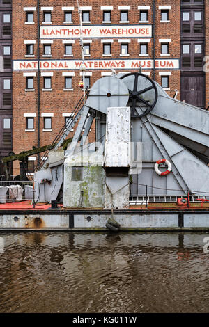 Gloucester Docks Llanthony Warehouse National Waterways Museum Banque D'Images