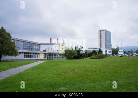 Anniversaire de l'usine Crystalex, magasin de verre Banque D'Images