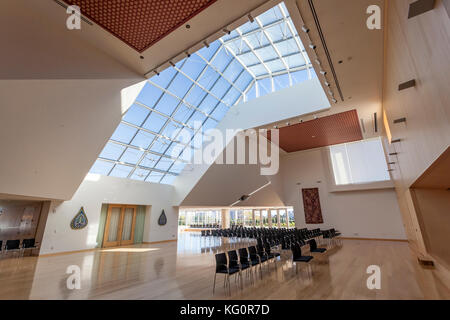 Toronto, Canada - oct 18, 2017 : vue de l'intérieur du centre ismaili de Toronto, Canada Banque D'Images