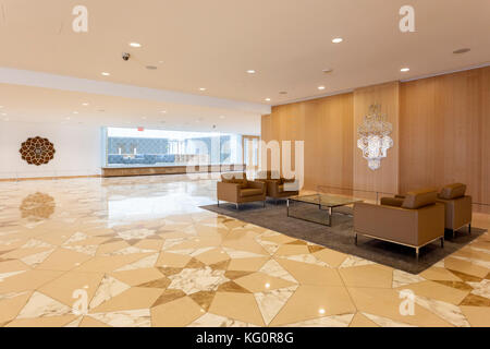 Toronto, Canada - oct 18, 2017 : vue de l'intérieur du centre ismaili de Toronto, Canada Banque D'Images